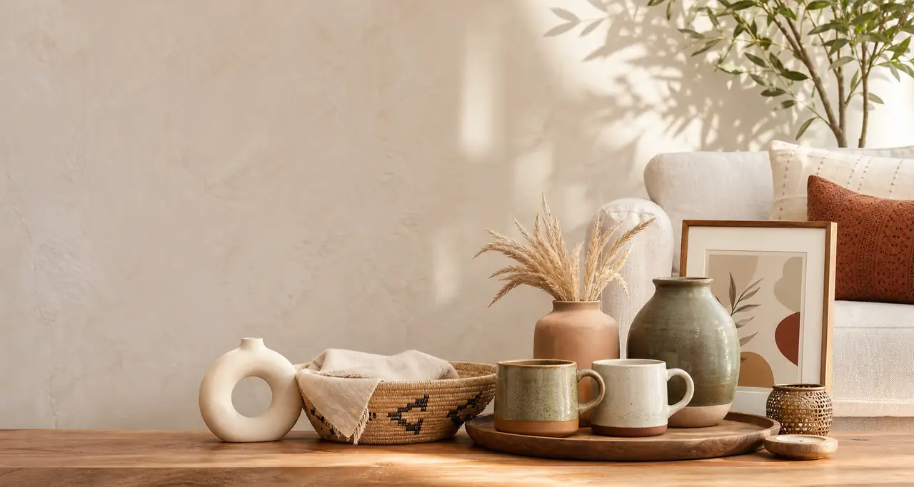 Sculptural urns and statement vessels.